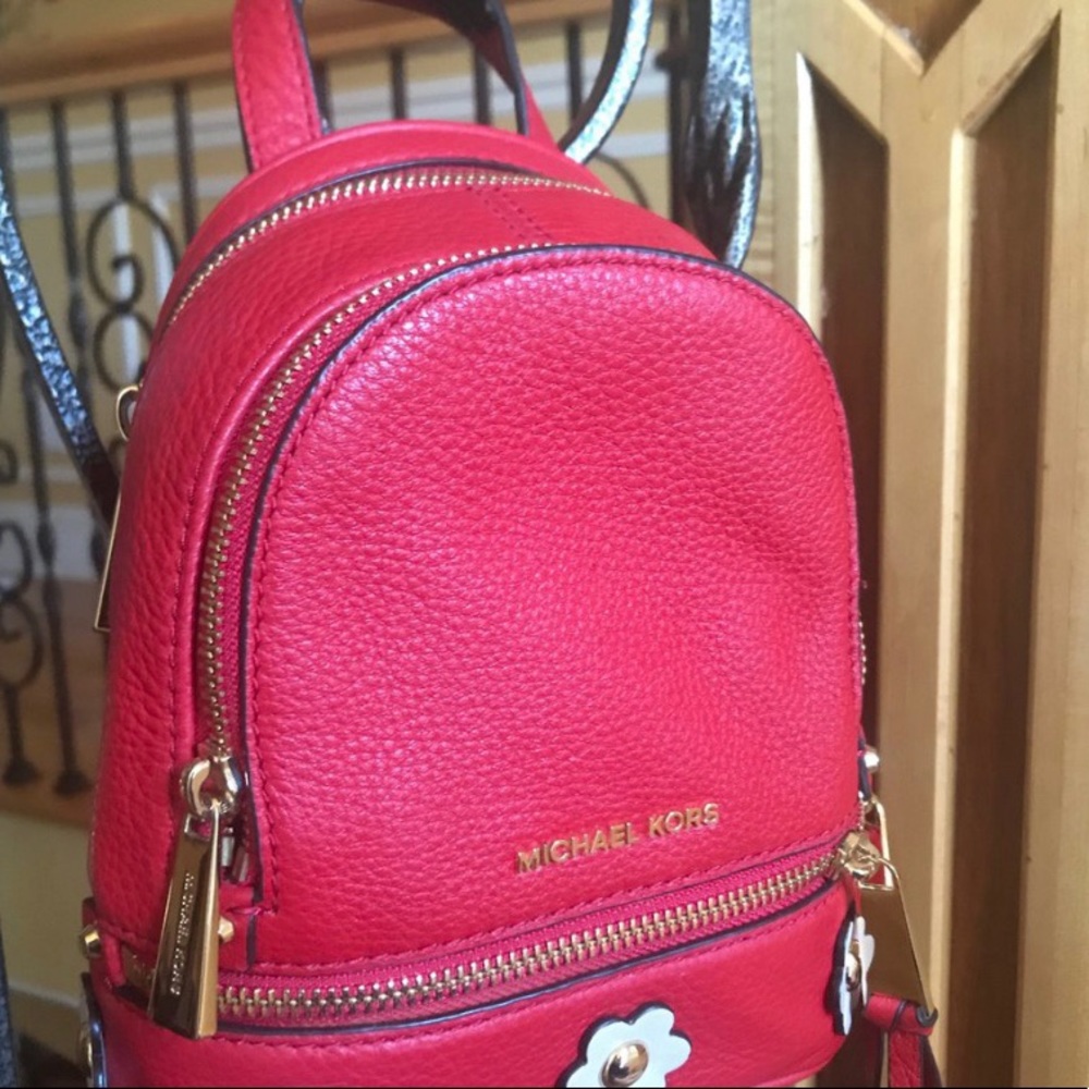 Micheal Cors Mini Backpack-Style Purse